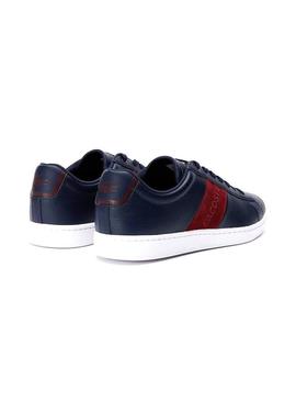 Sapatilhas Lacoste Carnaby Stripe Azul Homem