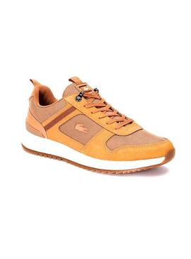 Sapatilhas Lacoste Joggeur Camel Homem