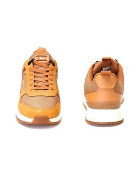Sapatilhas Lacoste Joggeur Camel Homem
