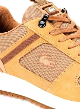 Sapatilhas Lacoste Joggeur Camel Homem