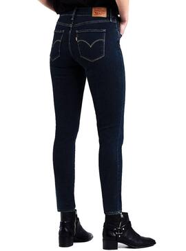 Jeans Levis 720 Hirise Marino Mulher