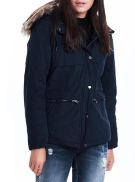 Parka Only Lena azul 