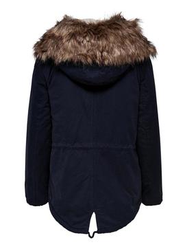 Parka Only Lena azul 