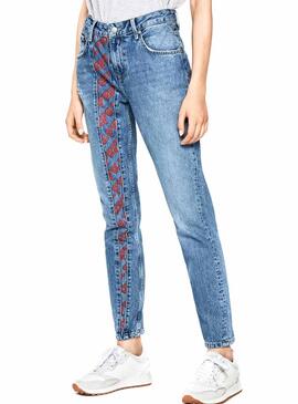Jeans Pepe Jeans Arquivo Violeta Mulher