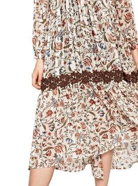 Vestido Pepe Jeans Olivia Multicolor Mulher