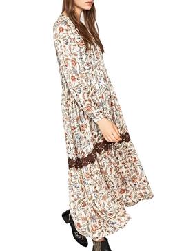 Vestido Pepe Jeans Olivia Multicolor Mulher