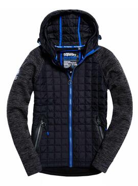 Casaca Superdry Moutain Quilted Preto