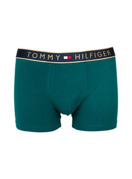 Cuecas Tommy Hilfiger Xmas Verde para Homem