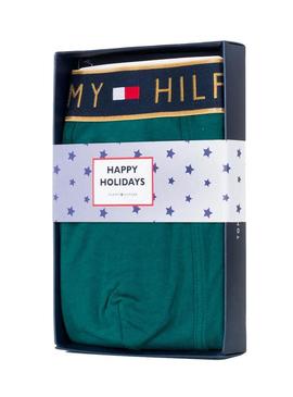 Cuecas Tommy Hilfiger Xmas Verde para Homem