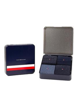 Caixa Meias Tommy Hilfiger Dots Homem