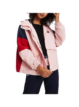 Blusão Tommy Jeans Colorblock Panel Mulher