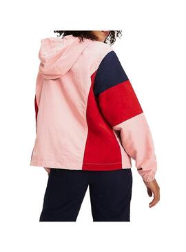Blusão Tommy Jeans Colorblock Panel Mulher