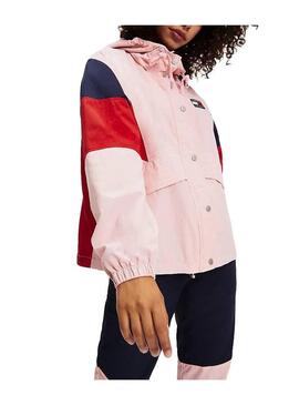 Blusão Tommy Jeans Colorblock Panel Mulher