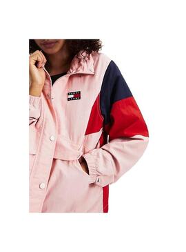 Blusão Tommy Jeans Colorblock Panel Mulher
