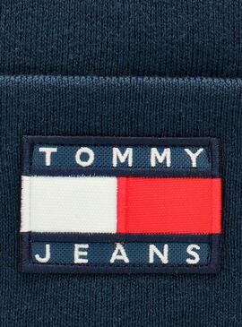 Gorro Tommy Jeans Heritage Flag Azul marinho Mulhe