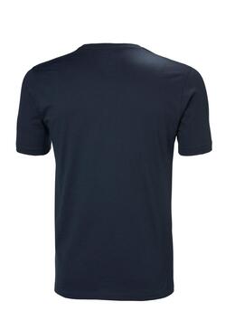 T- Shirt Helly Hansen Logo Marinha