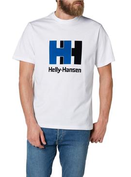 Camiseta Helly Hansen Logo Blanco