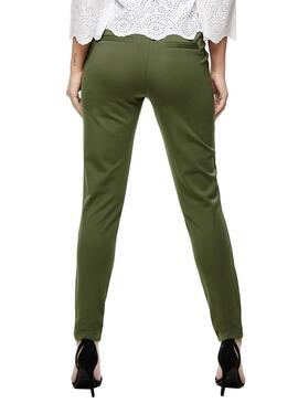 Calças Only Poptrash Easy Verde para Mulher