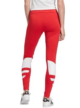 Meias Adidas Logo Vermelho para Mulher