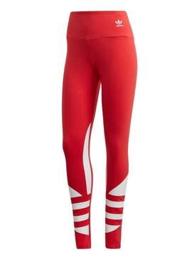 Meias Adidas Logo Vermelho para Mulher