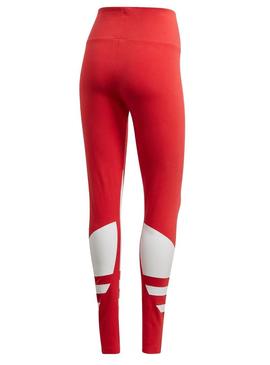 Meias Adidas Logo Vermelho para Mulher
