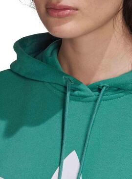 Sweat Adidas TRF Hoodie Verde para Mulher