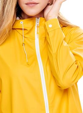 Raincoat Only Windy Amarelo Mulheres 