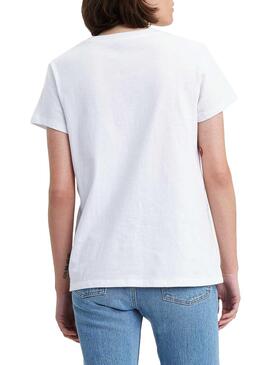 T-Shirt Levis Perfeito T2 Branco para Mulher