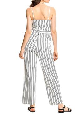 Jumpsuit Only Listas de Tina Branco Mulher