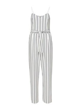 Jumpsuit Only Listas de Tina Branco Mulher
