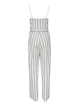 Jumpsuit Only Listas de Tina Branco Mulher