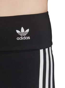 Short Adidas Biker Preto Para Mulher