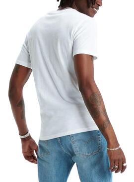 Pack T-Shirts Levis Graphic Branco Para Homem