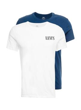 Pack T-Shirts Levis Graphic Branco Para Homem