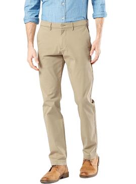 Calça Dockers Smart 360 Chino Cáqui Homem