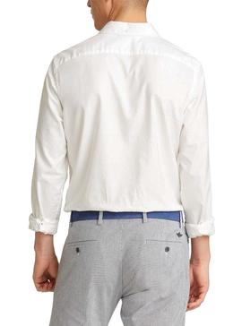 Camisa Dockers Oxford Stretch Branco Homem