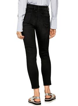 Jeans Pepe Jeans Zoe XA78 Preto Mulher