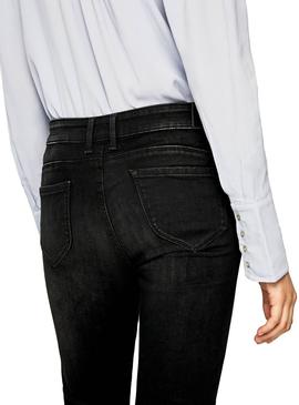 Jeans Pepe Jeans Zoe XA78 Preto Mulher