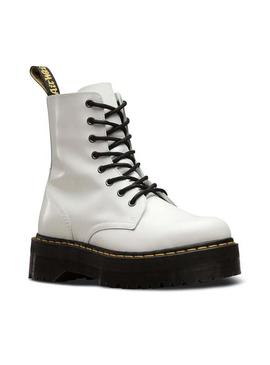 Dr Martens Retro Jadon 8 EYE Branco Mulher