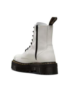 Dr Martens Retro Jadon 8 EYE Branco Mulher