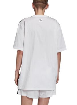 T-Shirt Adidas Fiorucci Branco Mulher