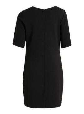 Vestido Vila Viblondia Preto Para Mulher