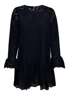 Vestido Only Alberthe Azul Marinho Mulher