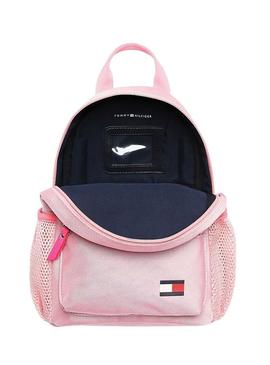 Mochila Tommy Hilfiger Mini Rosa Menina