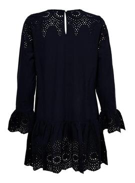 Vestido Only Alberthe Azul Marinho Mulher