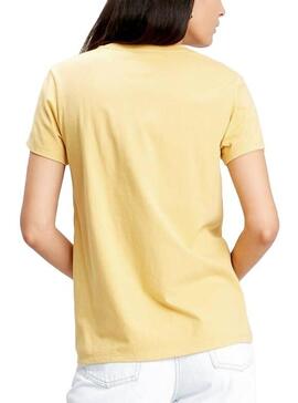 T-Shirt Levis BW Amarelo Mulher