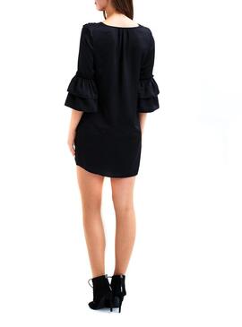 vestido Vila Vicatniss preto