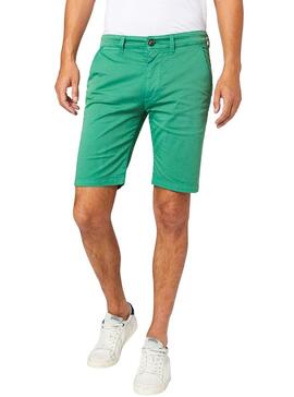 Bermuda Pepe Jeans Rainha MC Verde Homem