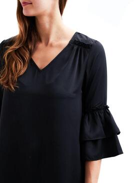 vestido Vila Vicatniss preto