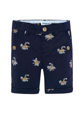 Shorts Mayoral Tigres Azul Marinho para Menino